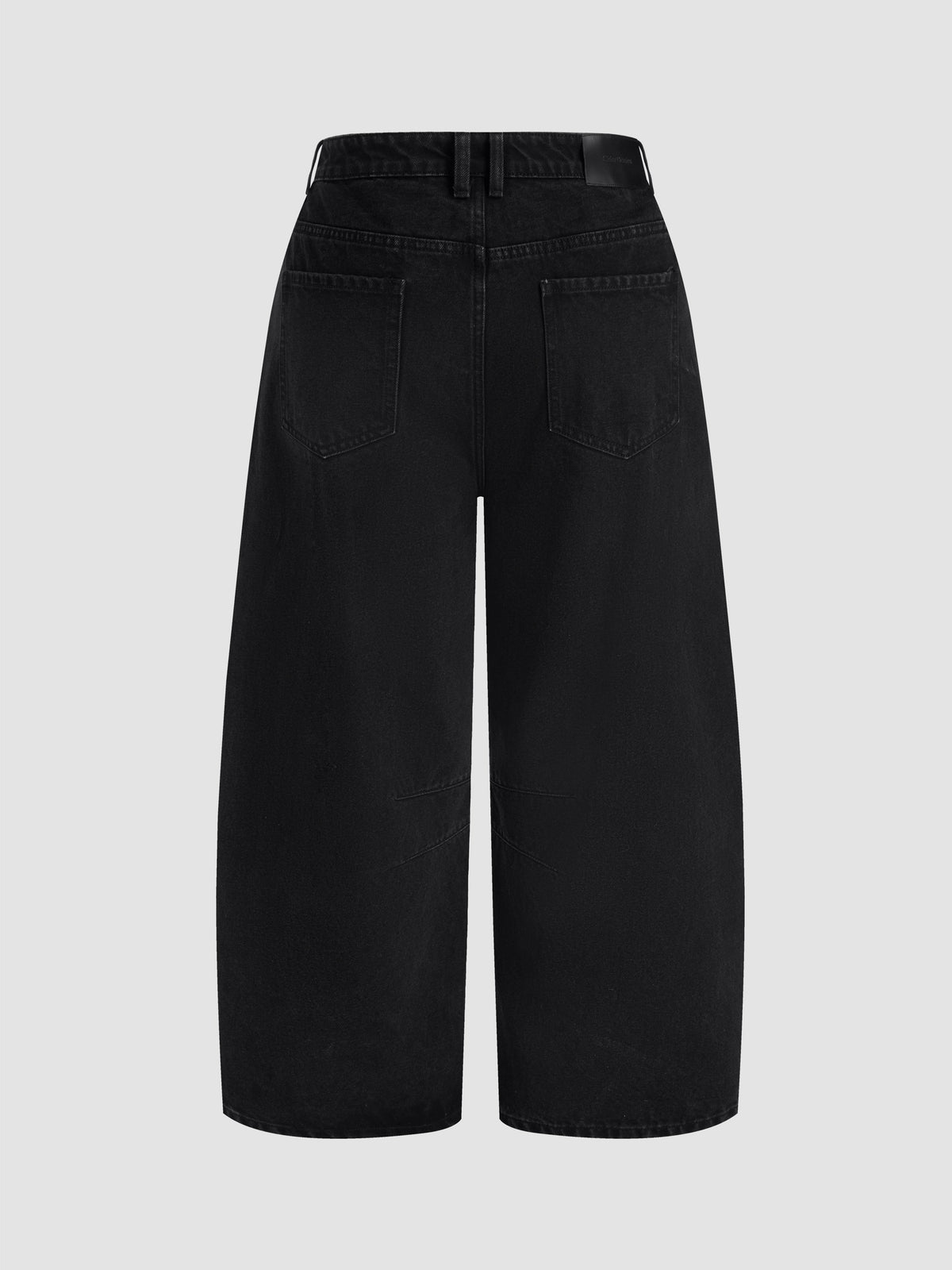 Denim Mid Rise Star Barrel-leg Jeans Curve & Plus