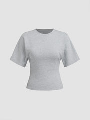 100% Cotton Round Neckline Tee